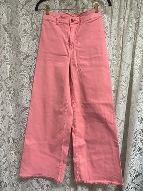 Billabong Pink Free Fall Wide Leg Pants